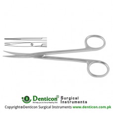 Metzenbaum Dissecting Scissor Straight - Sharp/Sharp - Toothed Stainless Steel, 14.5 cm - 5 3/4"